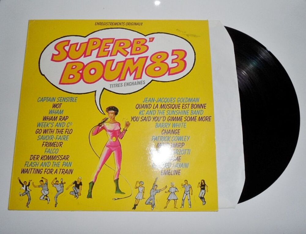 DISQUE PLATINE VINYLE VINTAGE 1983 SUPERB'BOUM 83
33rpm.. CD et vinyles