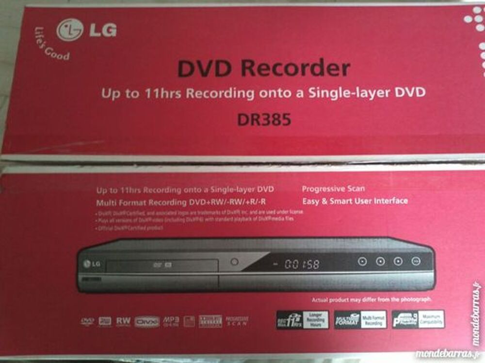 DVD enregistreur graveur LG DVD et blu-ray