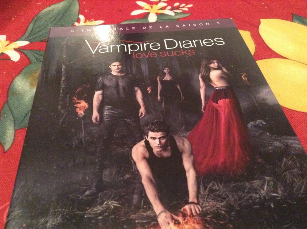 DVD saison 5 Vampire Diaries tre?s bon e?tat .Achete? en 2015 Photos/Video/TV