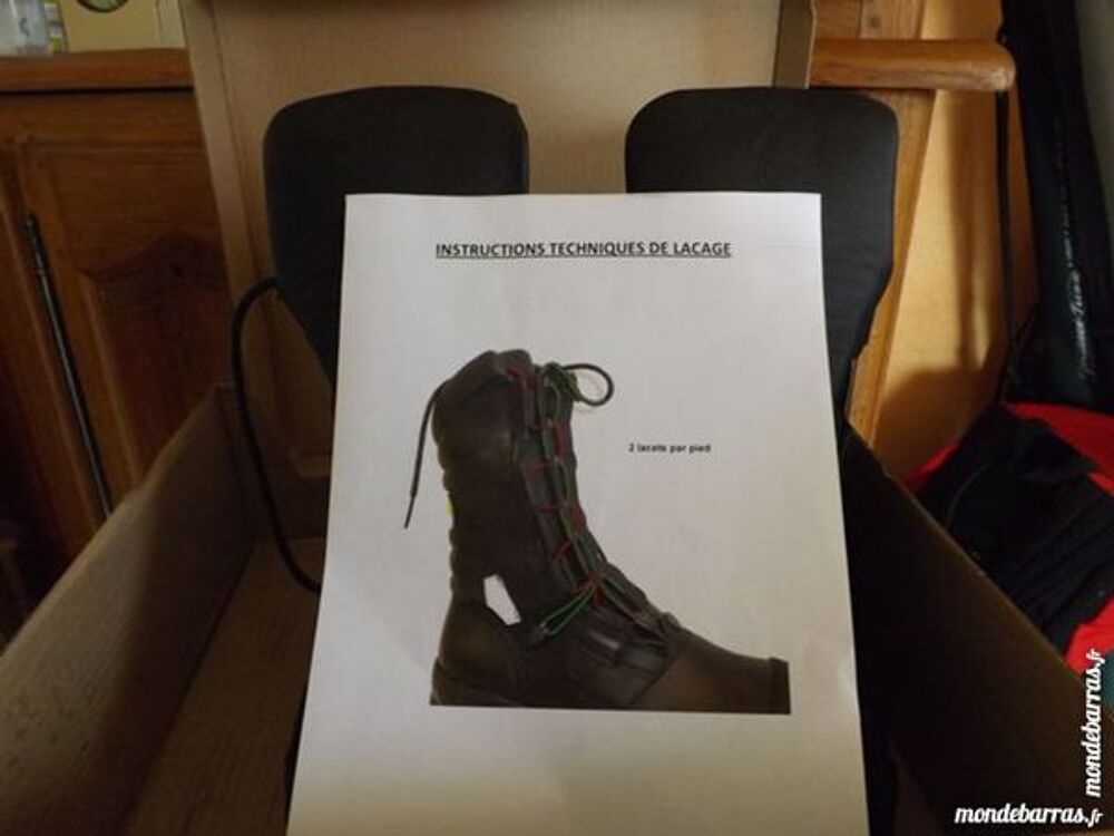 Rangers pompiers Chaussures