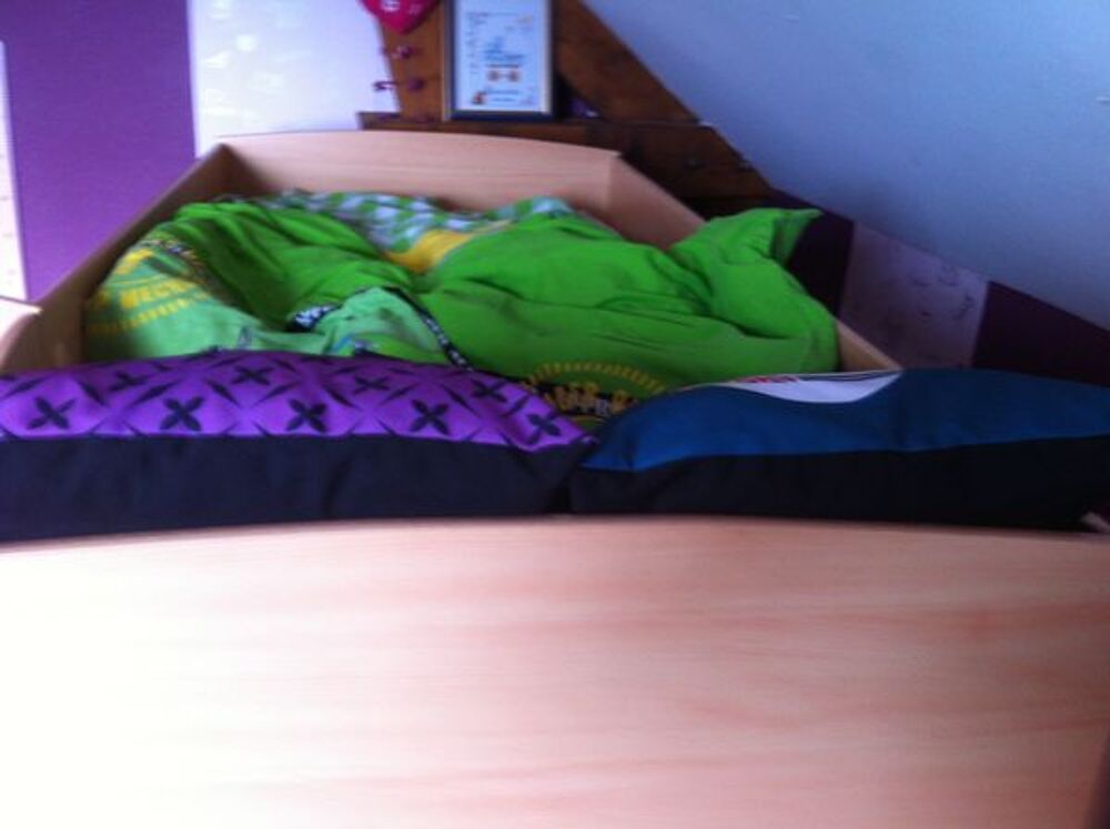 LIT ADO AVEC RANGEMENT ET BUREAU INTEGRE Mobilier enfants