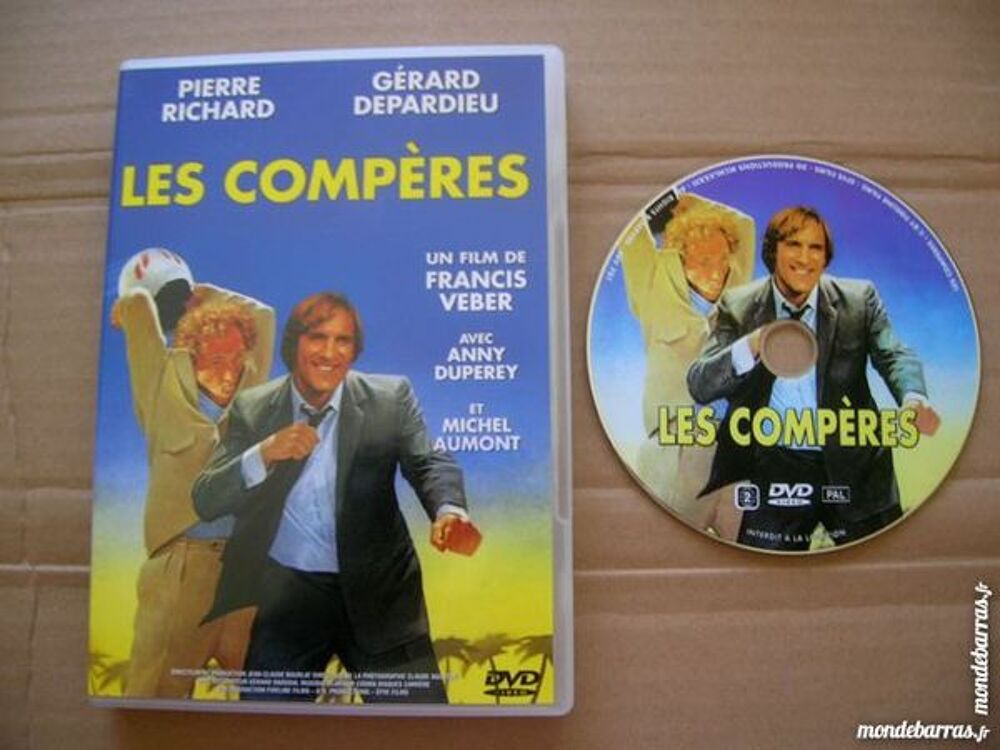 DVD LES COMPERES - Depardieu et Richard DVD et blu-ray