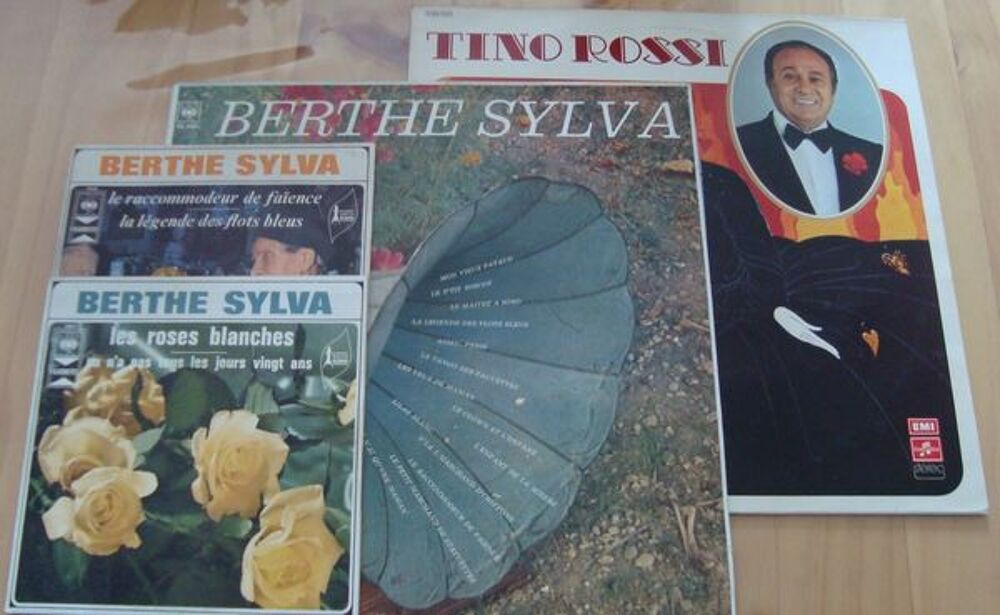 Vinyles Berthe Sylva et Tino Rossi CD et vinyles