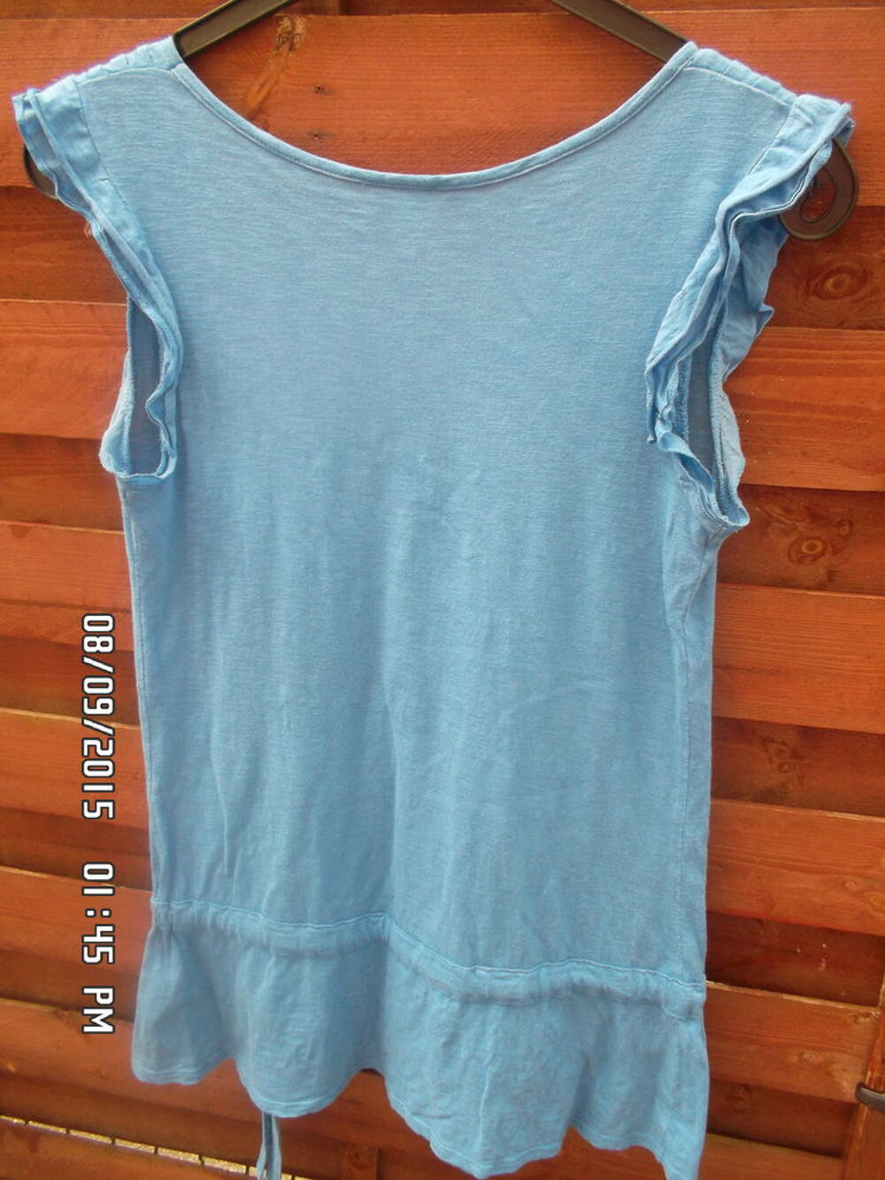 HAUT BLEU CAMAIEU*JUSTE 2E*KIKI60230 Vêtements