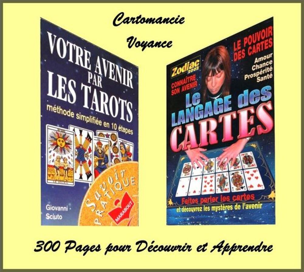 CARTOMANCIE + TAROTS / prixportcompris Livres et BD