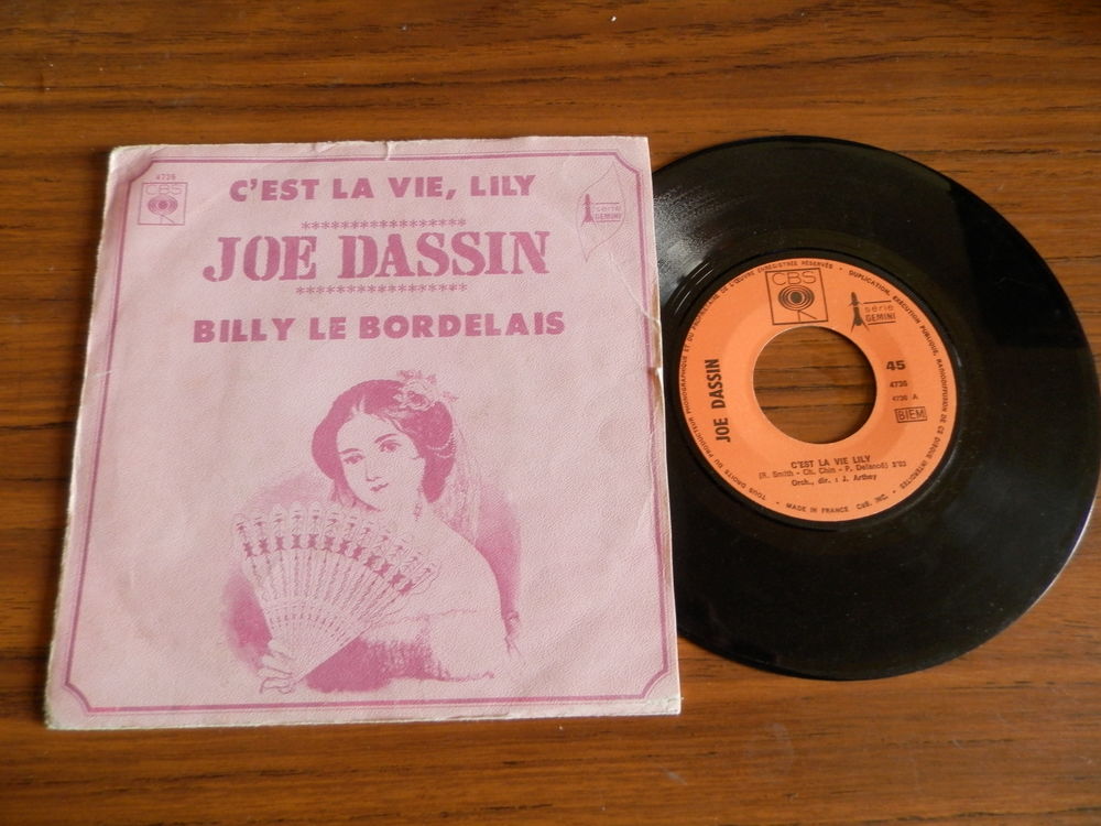 Dassin, Joe - C'est la vie, lily - billy le bordelais CD et vinyles