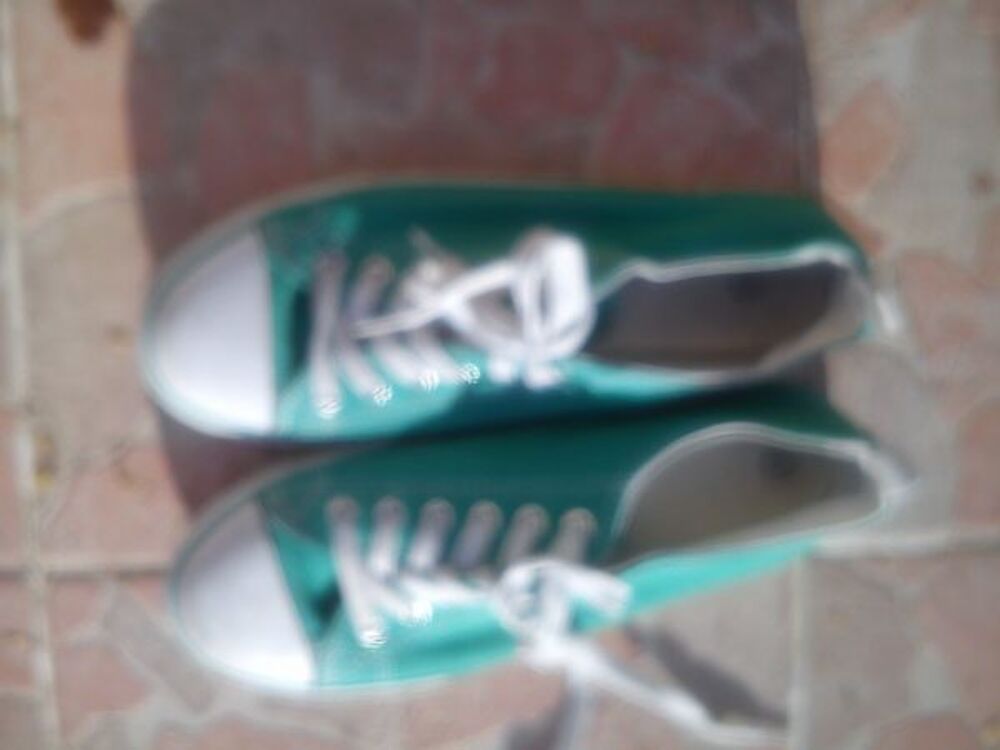 Chaussure tennis mixte verte pointure 38 Chaussures