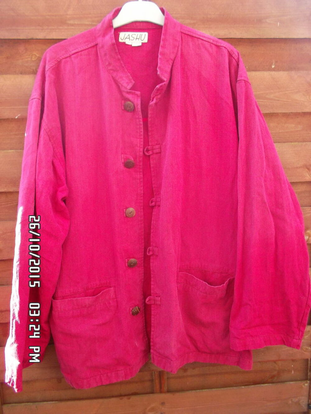 VESTE ROSE*JUSTE 3E*KIKI60230 Vêtements