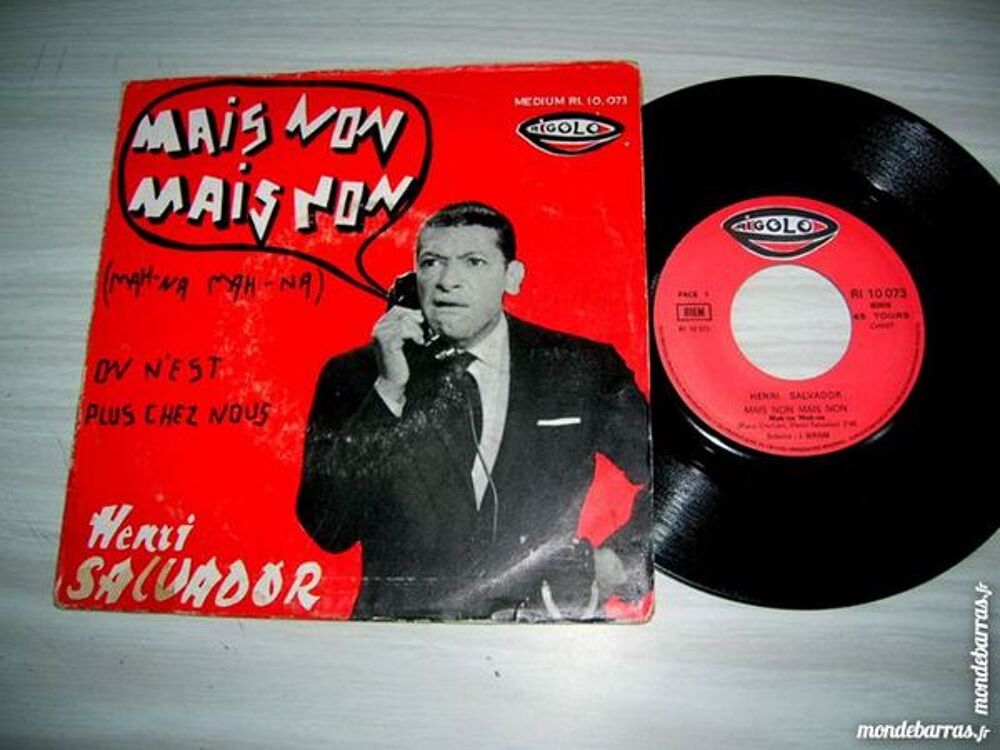 45 TOURS HENRI SALVADOR Mais non mais non CD et vinyles