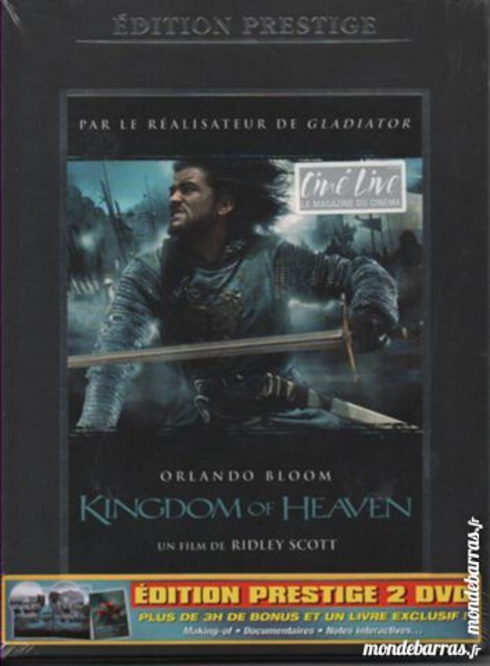 2 DVD Kingdom Of Heaven &Eacute;dition Prestige 2006 Neuf DVD et blu-ray
