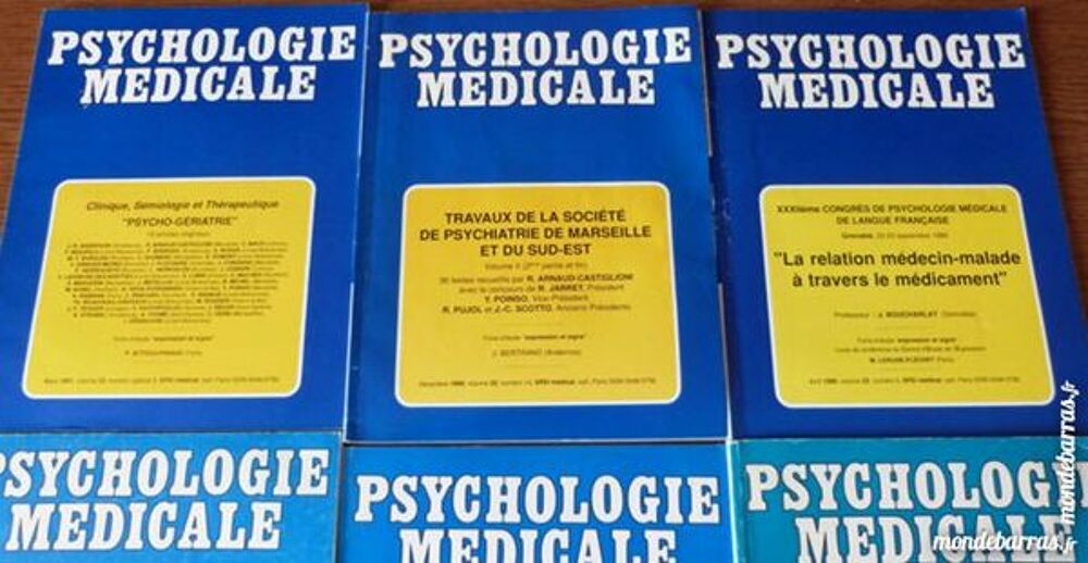 Lot livres psychologie m&eacute;dicale Livres et BD