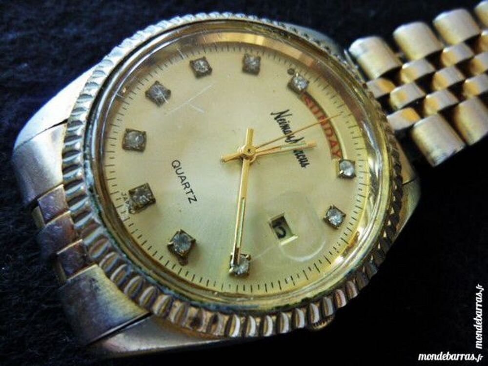 NEIMAN MARCUS pr&eacute;sidentielle montre homme DIV0209 Bijoux et montres