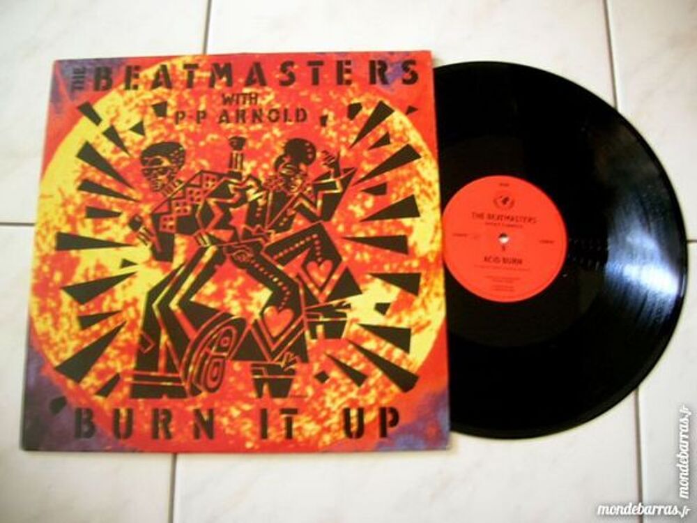 MAXI 45 TOURS BEATMASTERS/PP ARNOLD Burn it up/Aci CD et vinyles