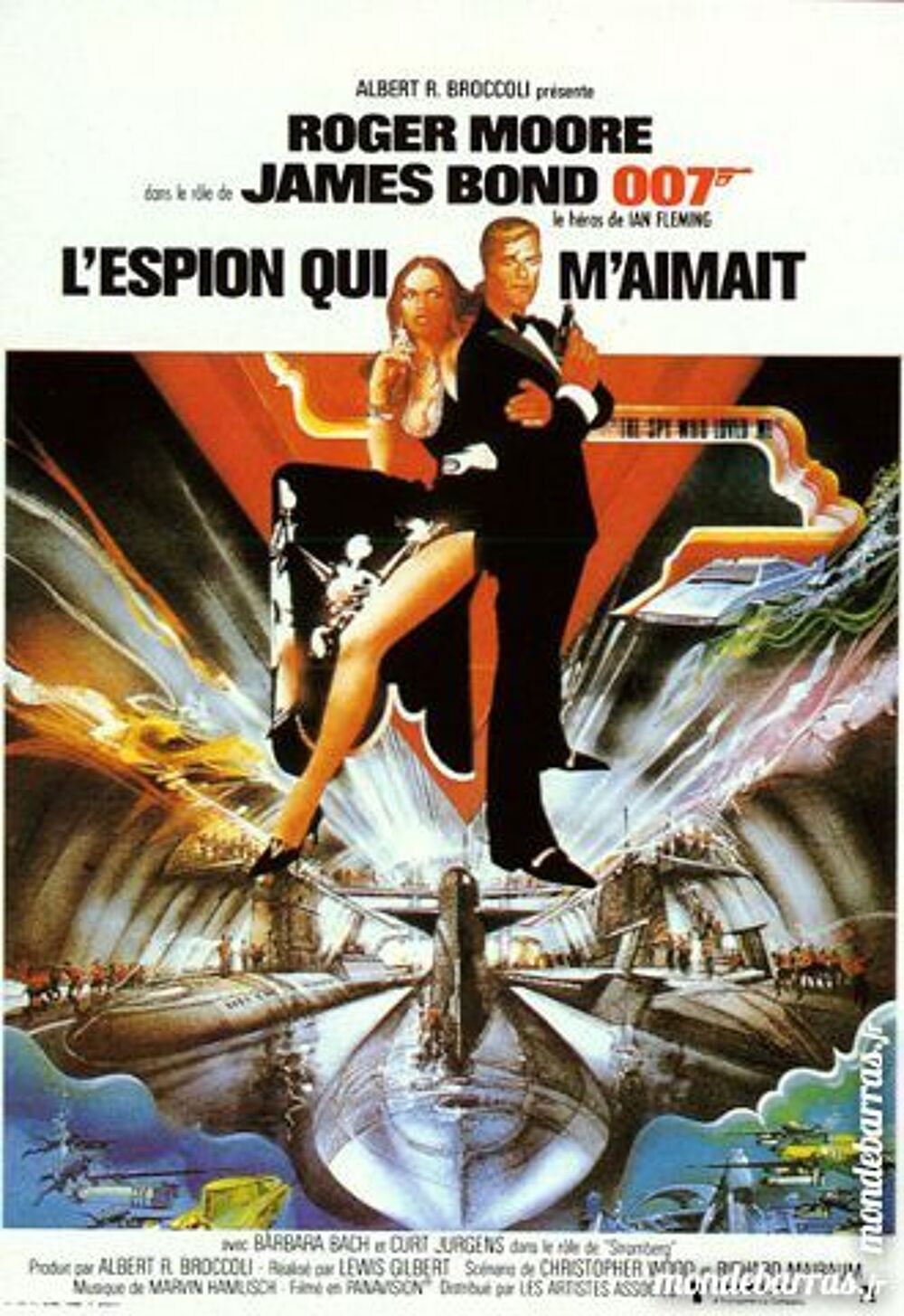 Dvd: L'Espion qui m'aimait 007/11 (182) DVD et blu-ray