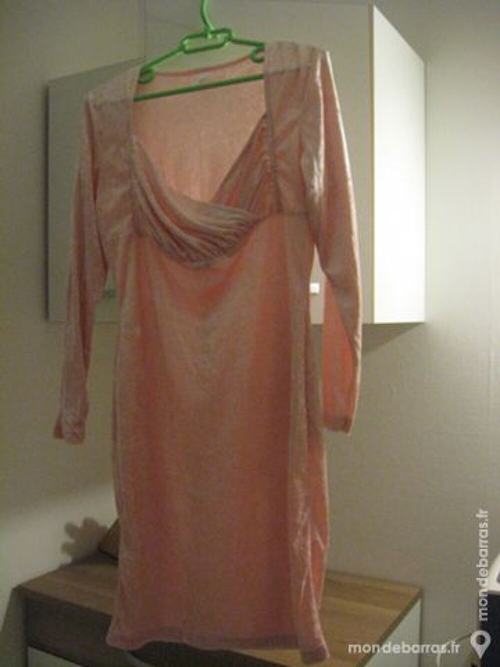 Robe velours rose Vêtements