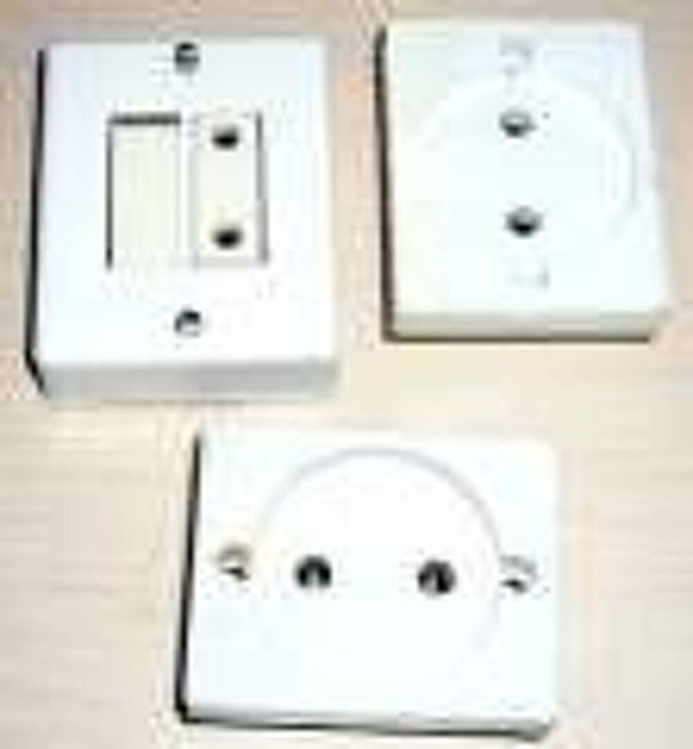 lot de 2 prises de courant Bricolage