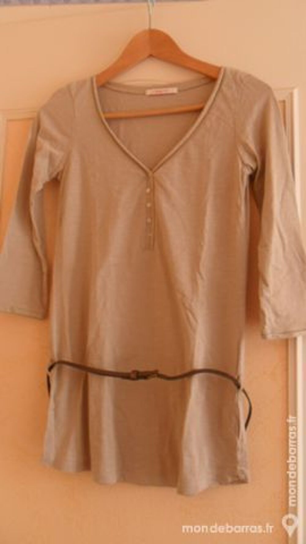 tunique manche 3/4 Vêtements