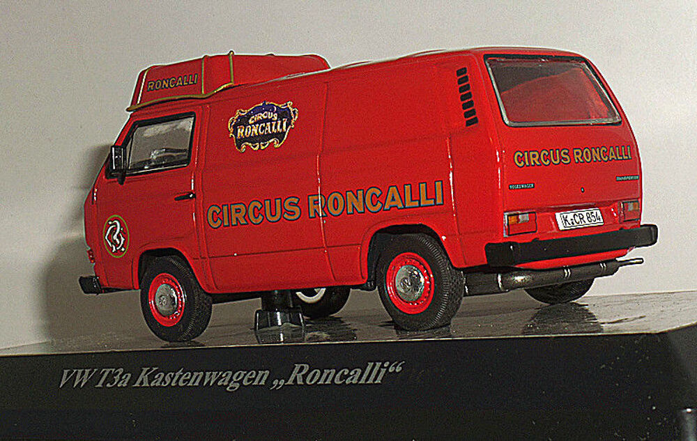 Vw T3A Circus Roncalli 1/43 Premium Classics Neuf Boite 