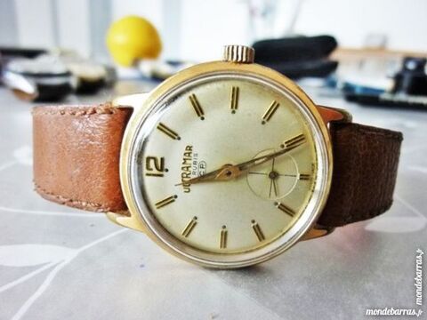 ULTRAMAR PRECISION montre méc. Suisse 1965 MEC0039 95 Metz (57)