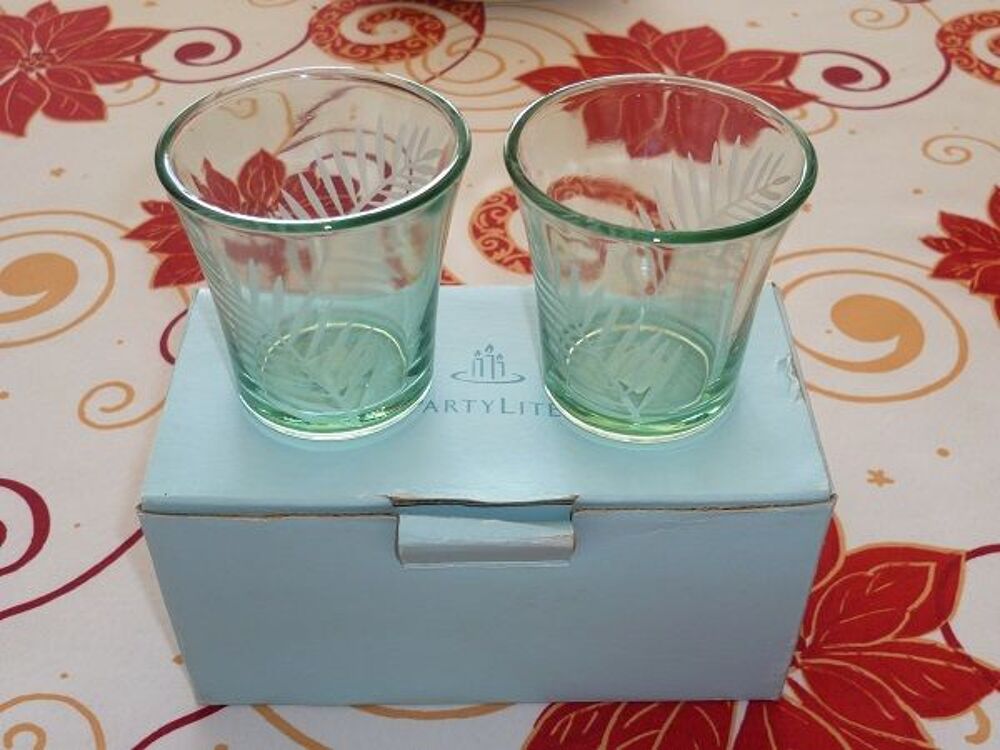 Duo partylite tropical neuf bougie maison d&eacute;corati Décoration