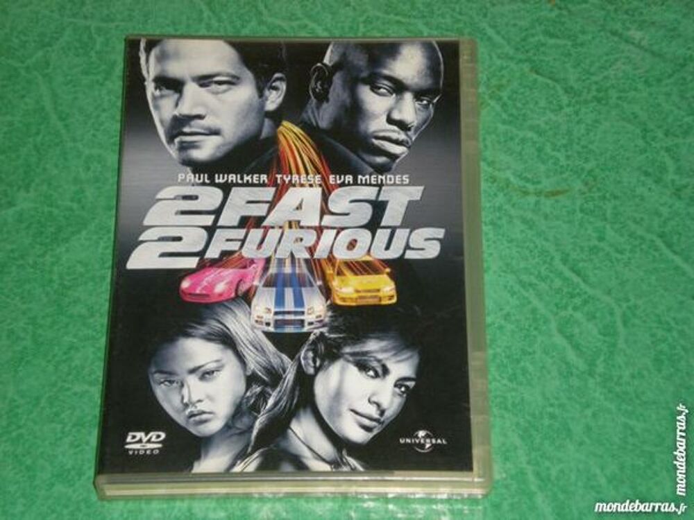 Dvd &laquo; Fast furious 2 &raquo; DVD et blu-ray