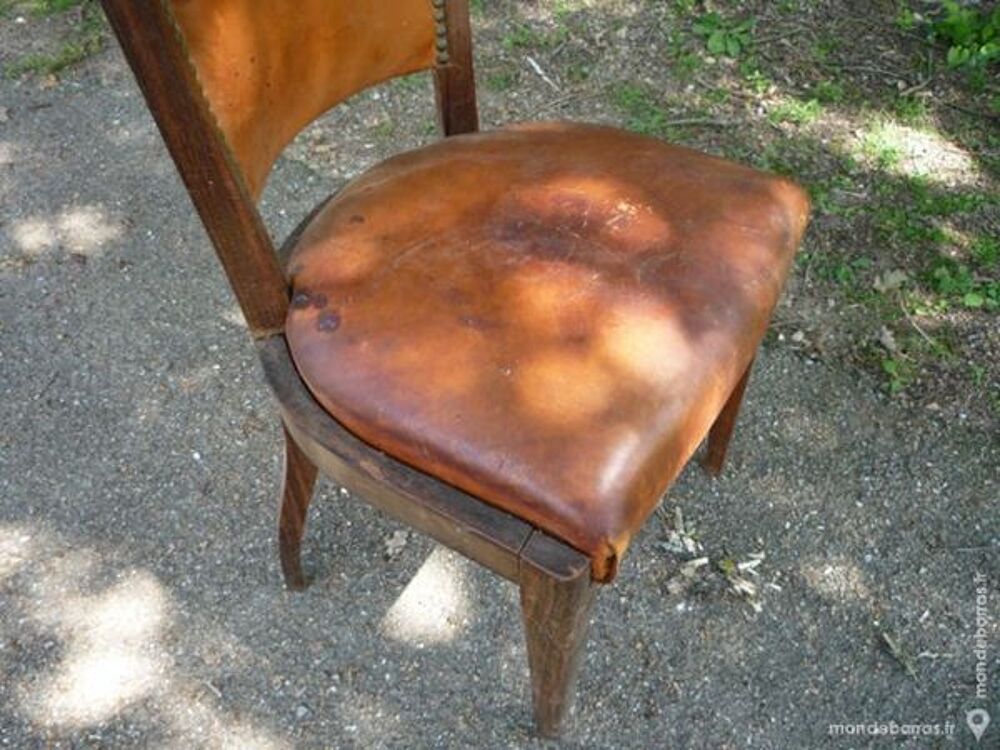 Chaise assise et dossier cuir Meubles