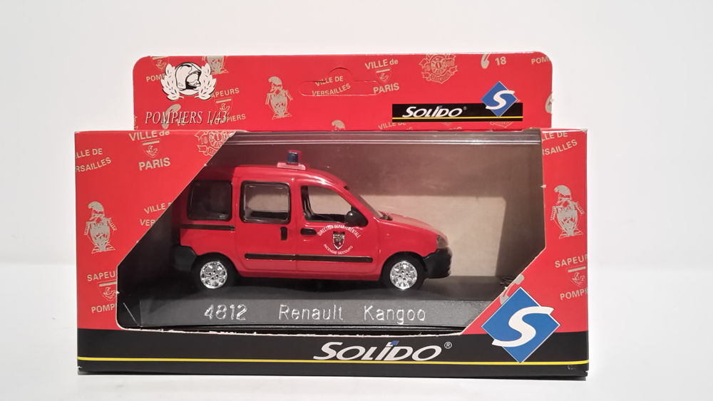 Renault Kangoo t&ocirc;l&eacute; pompiers 