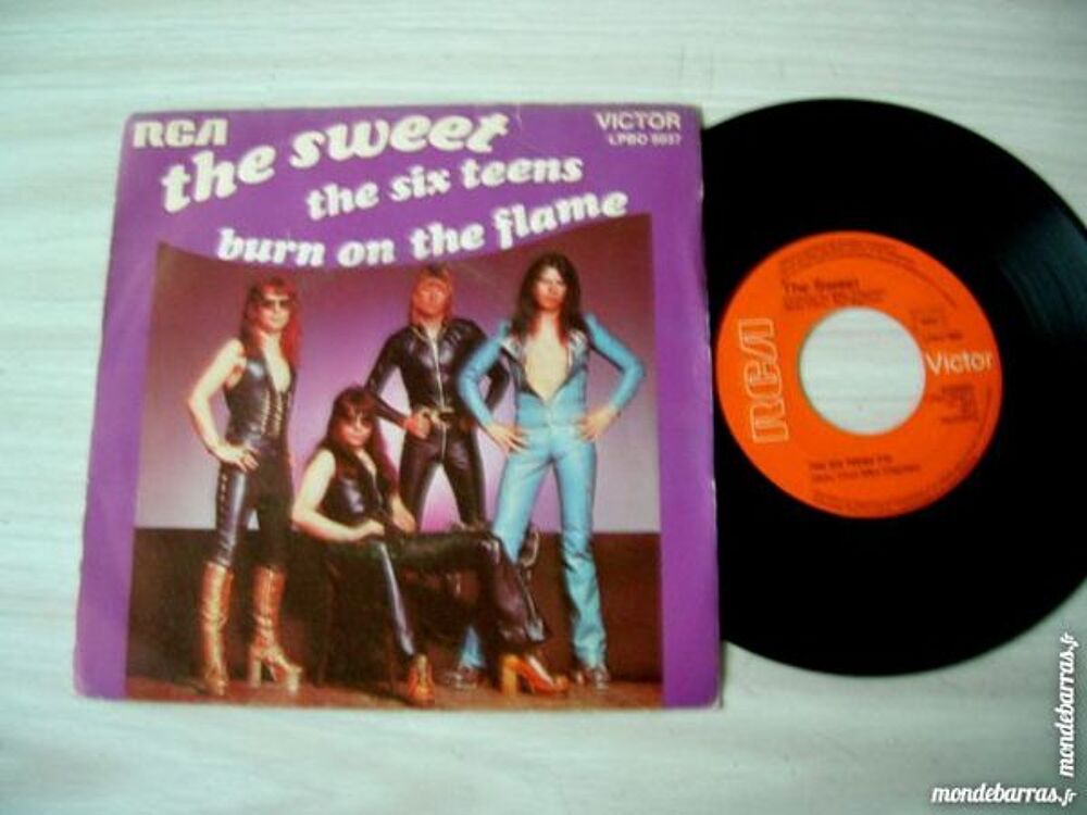 45 TOURS THE SWEET The six teens CD et vinyles