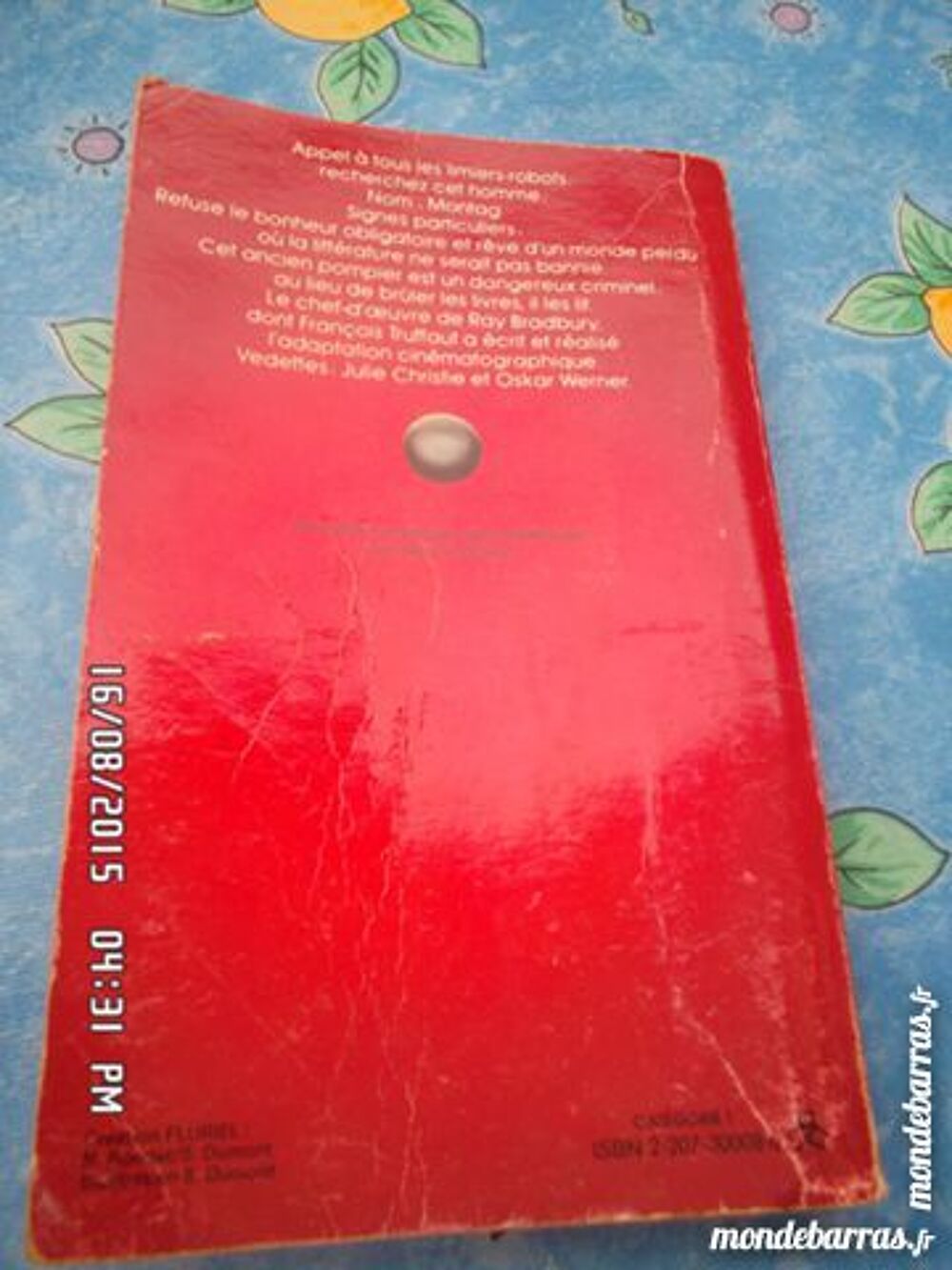 FAHRENHEIT 451 Livres et BD