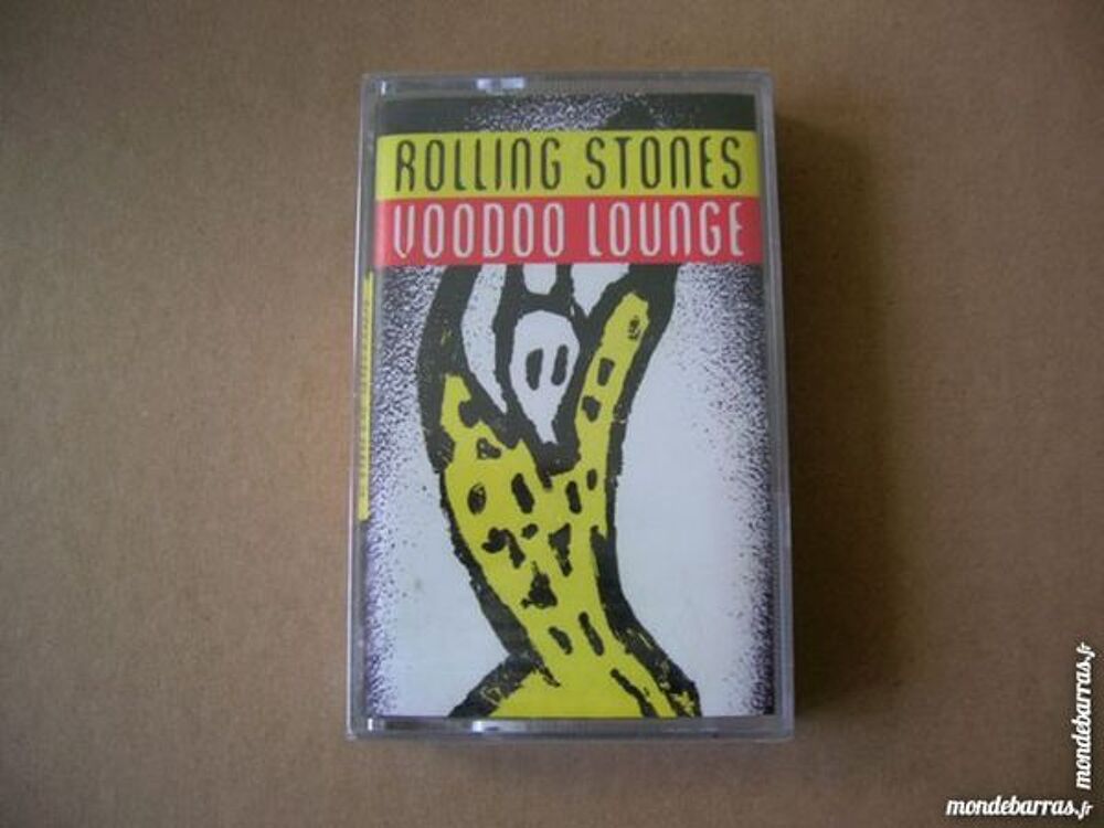 K7 THE ROLLING STONES Voodoo lounge CD et vinyles