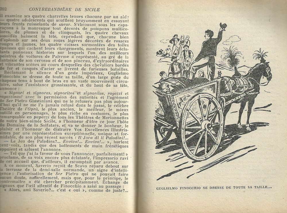 1 livre , contrebandi&egrave;re de sicile 1953 Livres et BD
