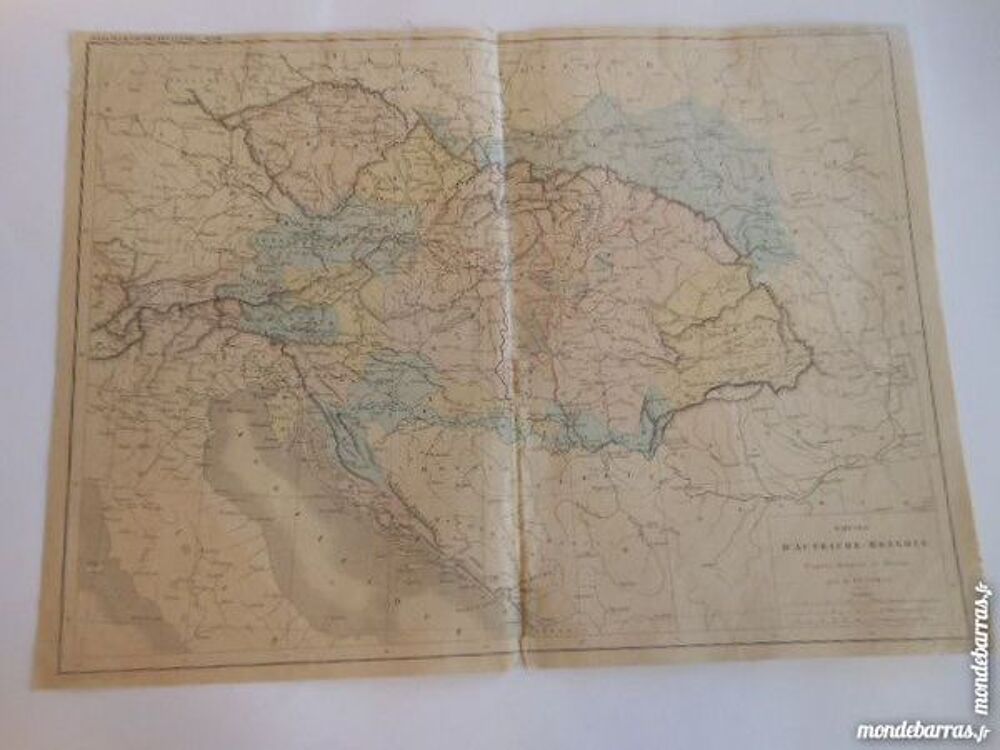 carte empire d'Autriche Hongrie Livres et BD
