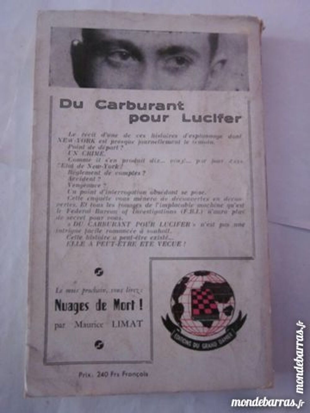 DU CARBURANT POUR LUCIFER par SLIM HARRISSON pol. Livres et BD