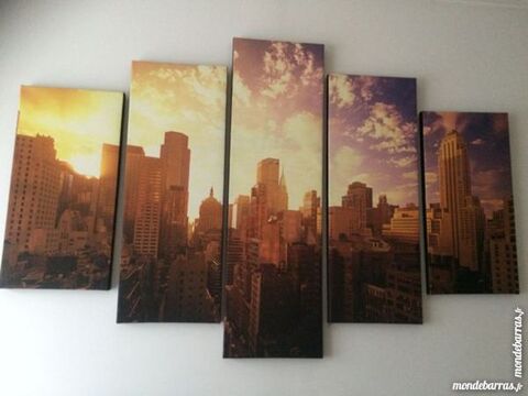 tryptique tableau toile New York 25 Nanterre (92)