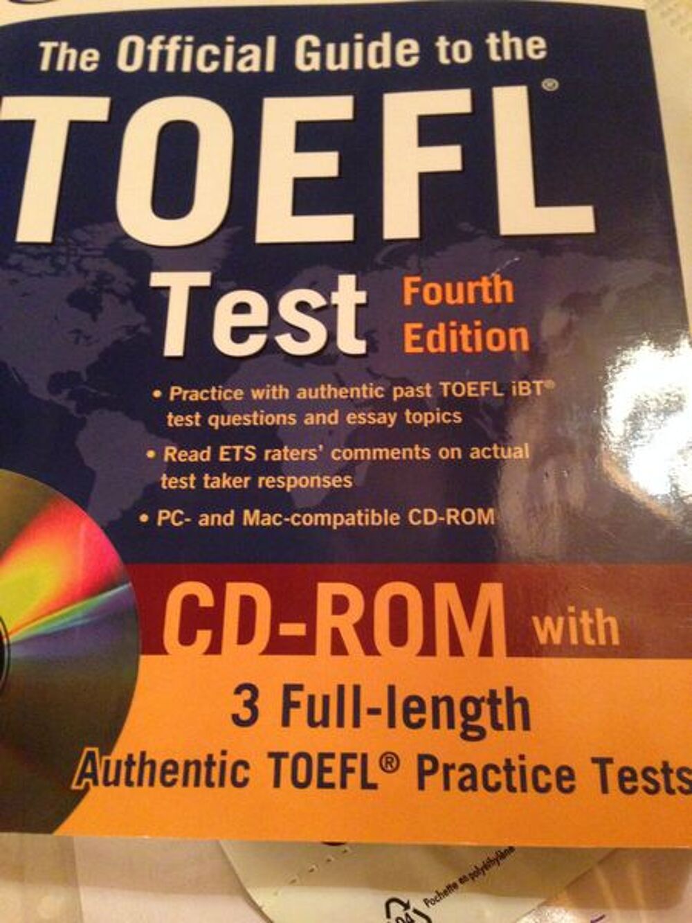 Manuel TOEFL Livres et BD