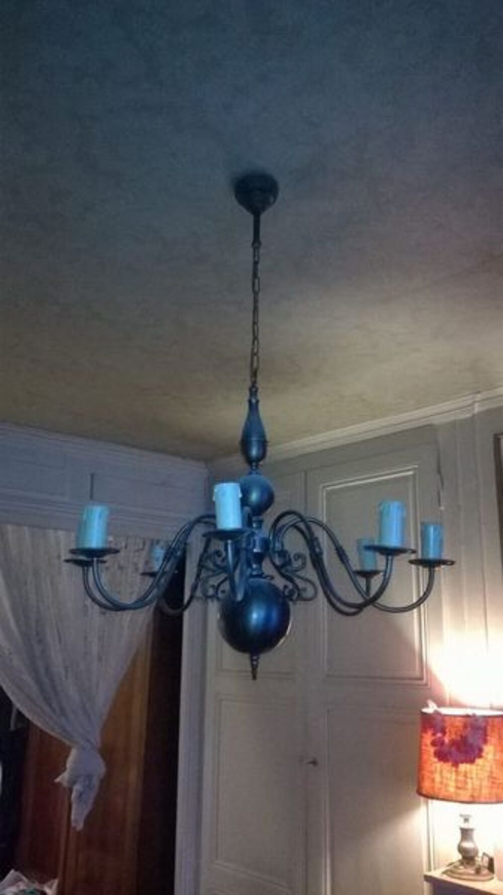 Plafonnier en &eacute;tain Décoration