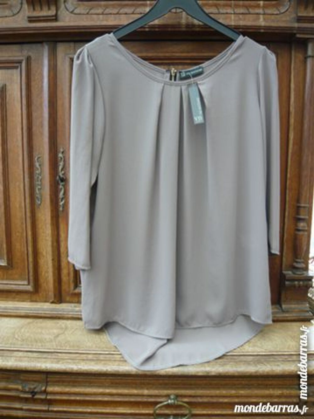 tunique fluide neuve marque Vie Nocturne beige Vtements