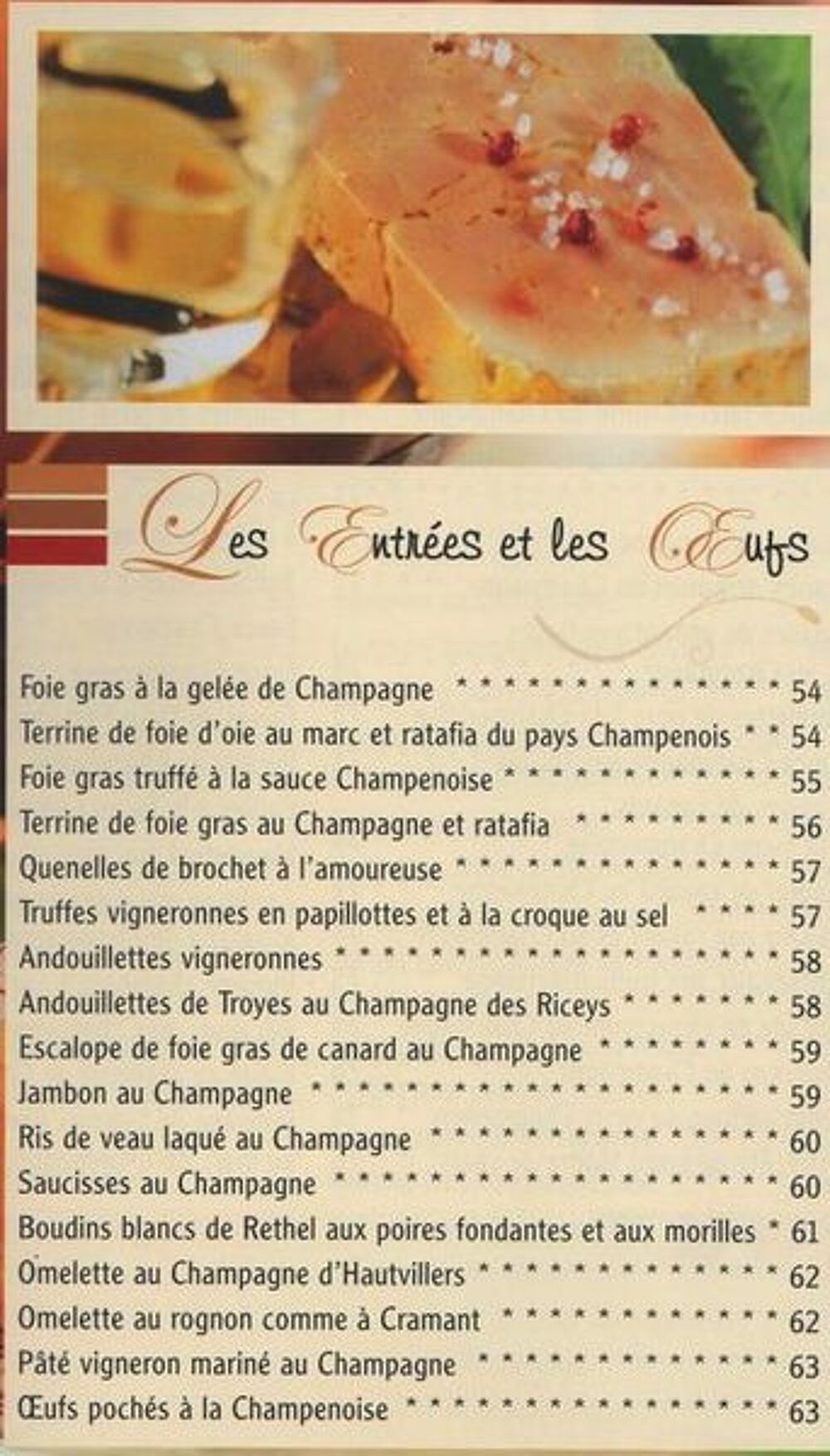 RECETTES AU CHAMPAGNE / prixportcompris Livres et BD