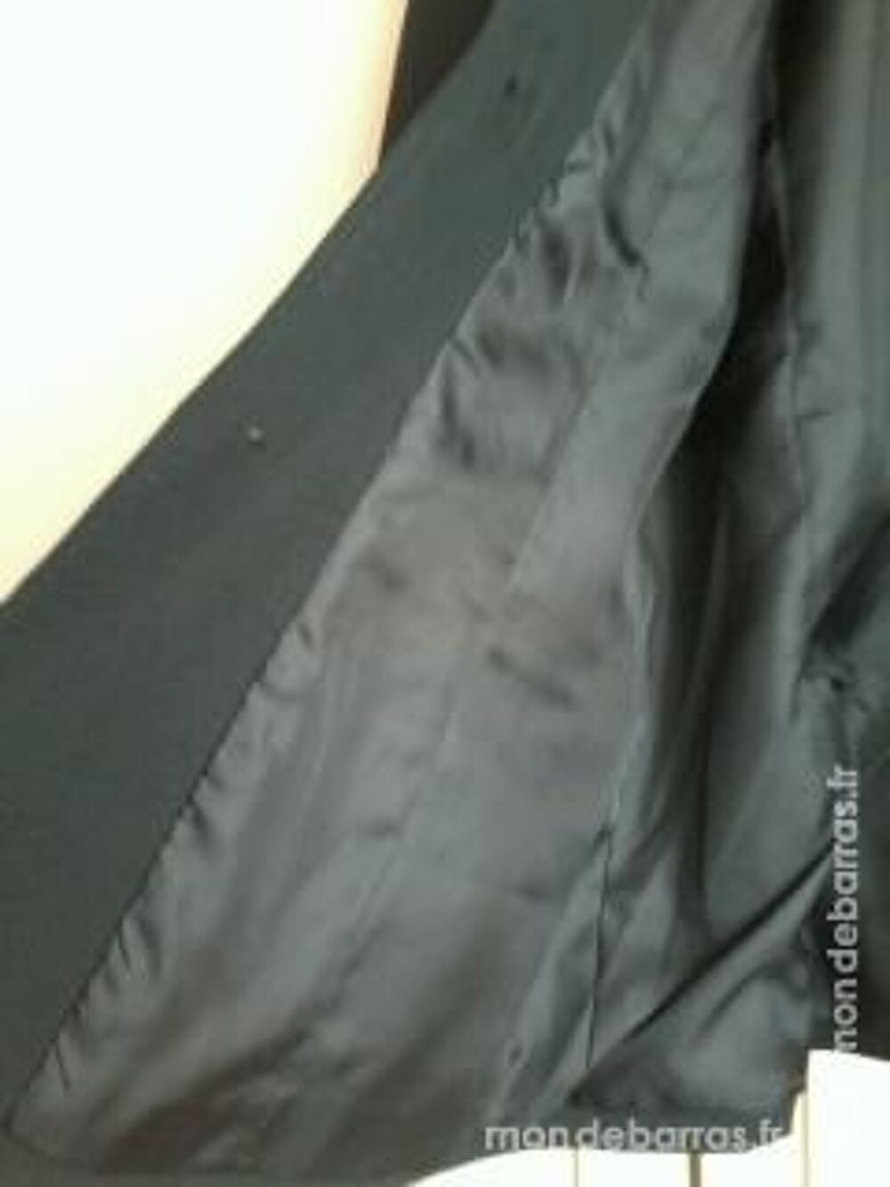 VESTE LONGUE doubl&eacute;e marque Alm&eacute;ra quasi neuve T38 Vêtements