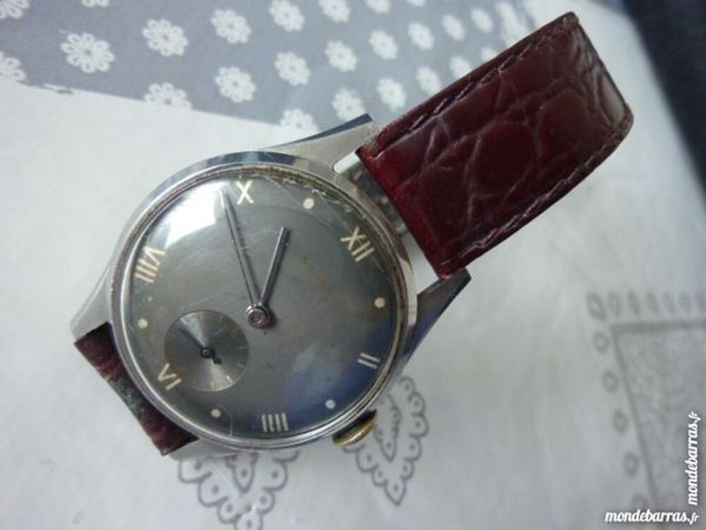 SHORA Ancienne montre m&eacute;canique ann&eacute;es 50s DIV0480 Bijoux et montres
