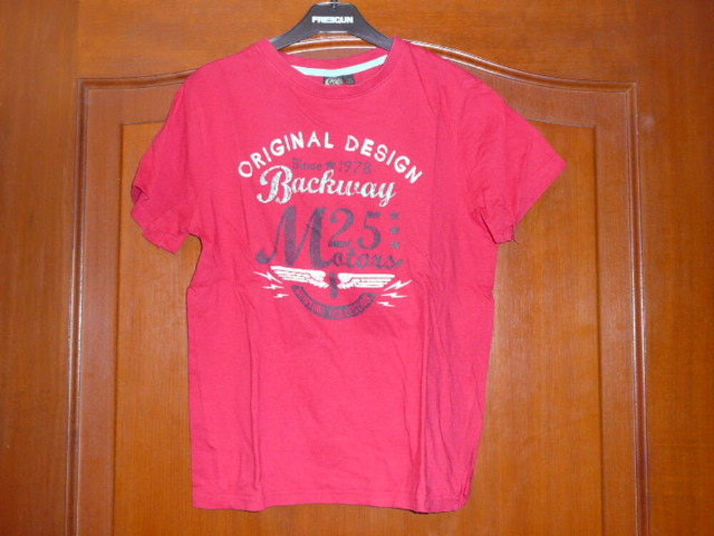TEE-SHIRT ROUGE KOOL 12 ANS Vtements enfants
