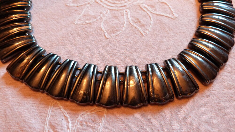 JOLI Ras de cou metal NOIR METAL Bijoux et montres