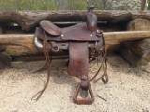 Selle western+ tapis western 200 Pourcharesses (48)