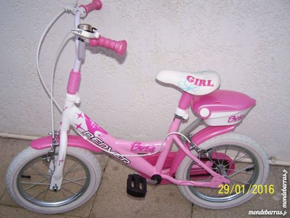 v&eacute;lo fille rose 14 pouces Vélos