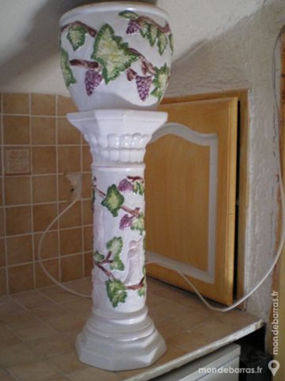 La colone et le pot Décoration