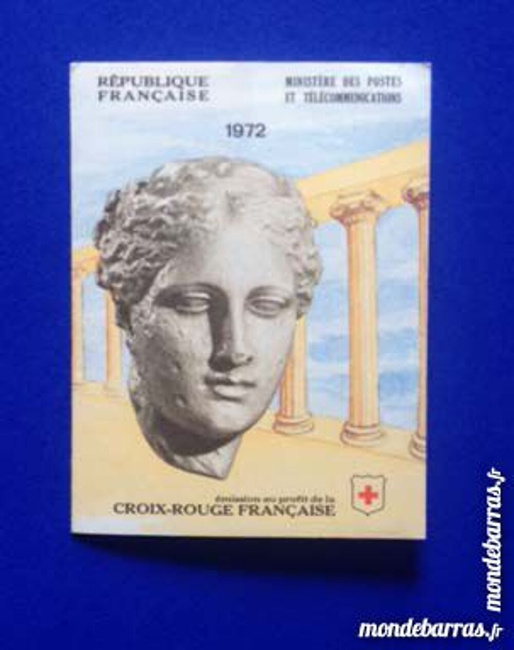 Carnet de timbres Croix Rouge - 1972 