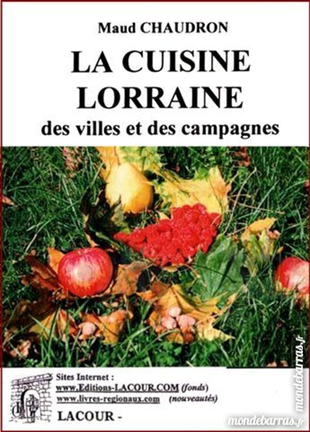 LA CUISINE LORRAINE - NANCY / prixportcompris Livres et BD