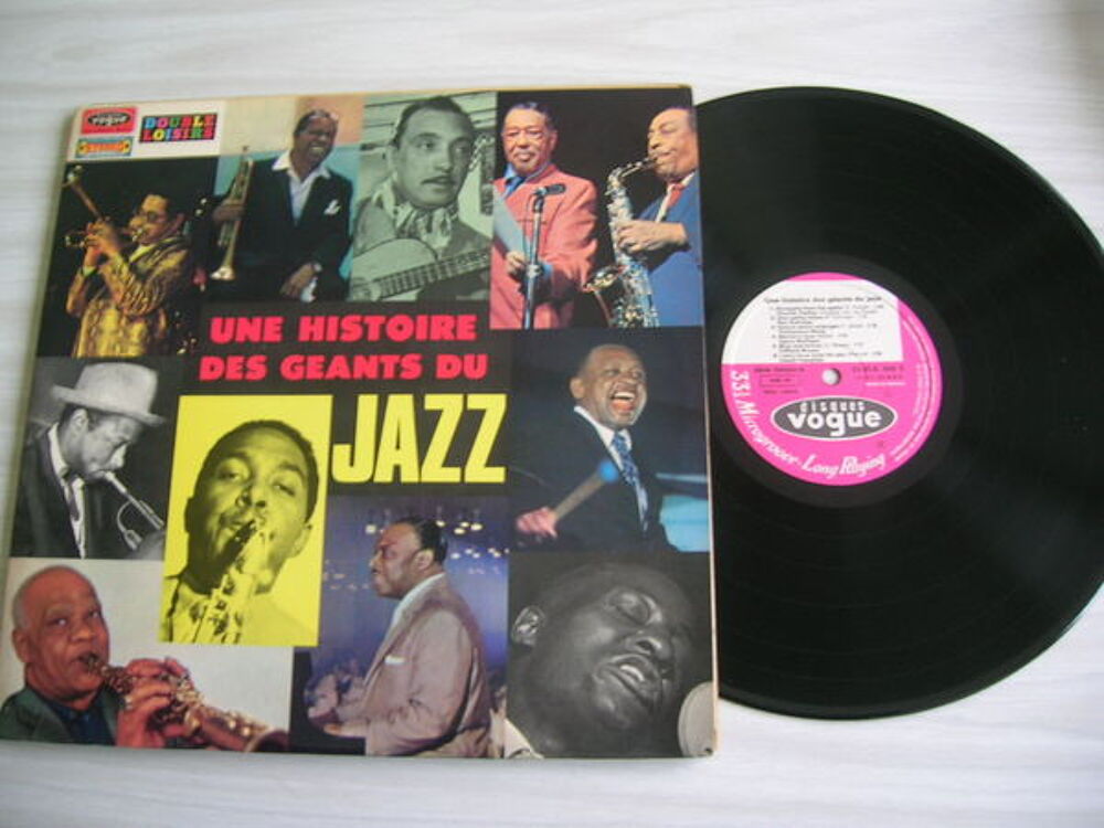 DOUBLE 33 TOURS Une histoire des g&eacute;ants du jazz CD et vinyles
