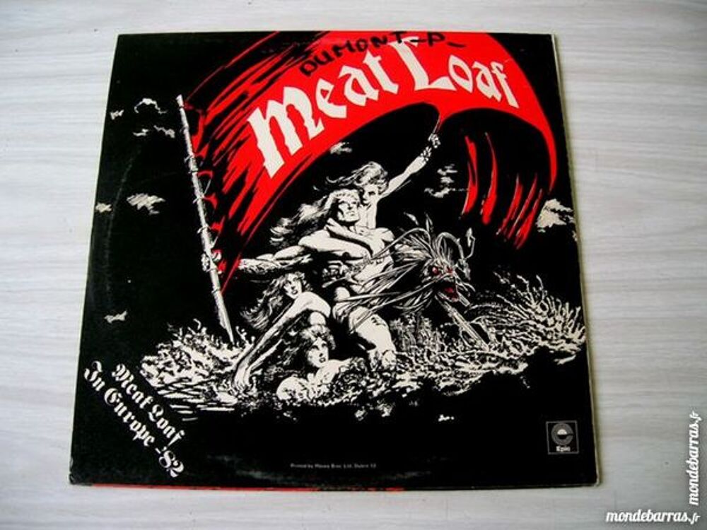 MAXI 45 TOURS MEAT LOAF In Europe '82 CD et vinyles