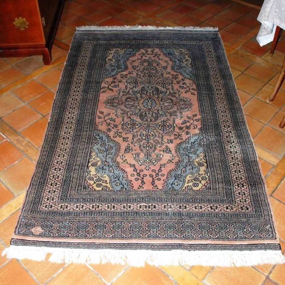 TAPIS d'Orient authentique Pakistanais 450000 noeuds Décoration
